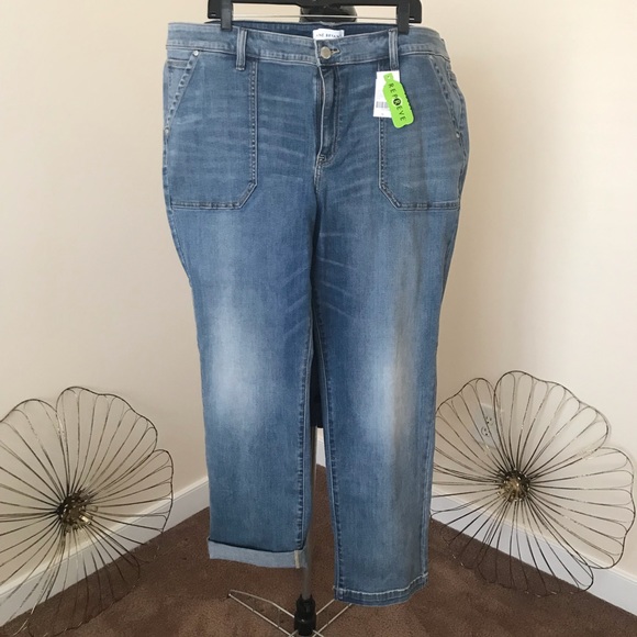 Lane Bryant Denim - NEW Lane Bryant Mid-Rise Signature Fit Straight Jeans Size 26